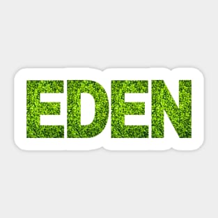 Eden Christian Inspired Design Sticker